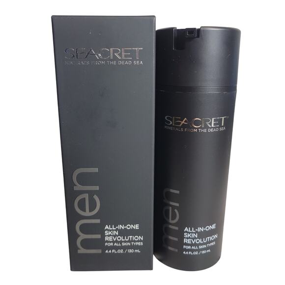 Seacret Men All-In-One Skin Revolution NEW 4.4oz Minerals from the Dead Sea - Picture 1 of 2